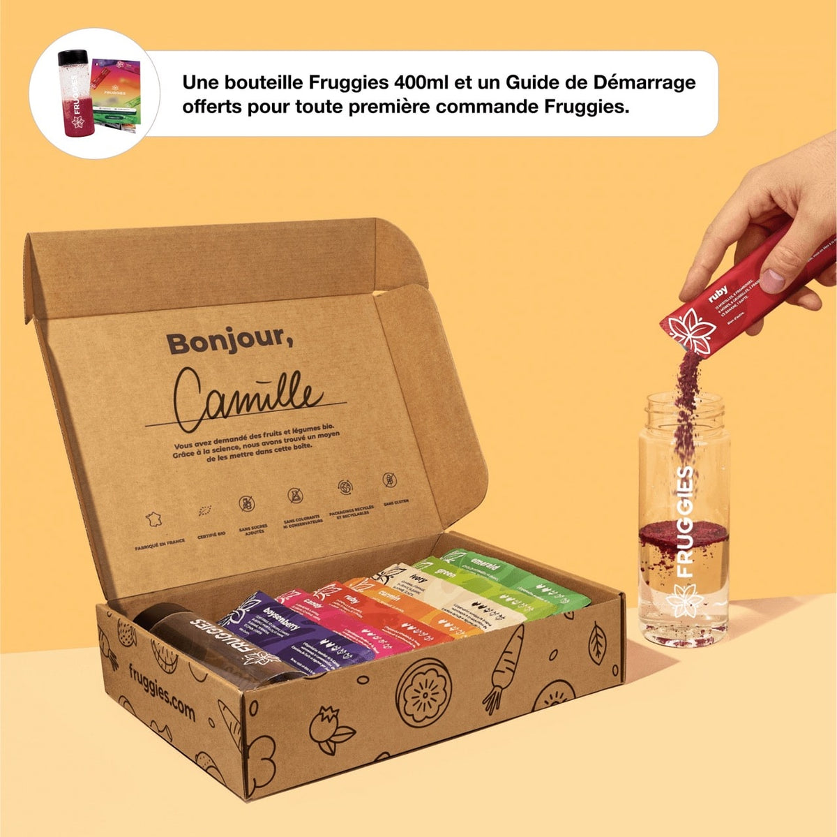 Packs Fruggies - Trimestriel
